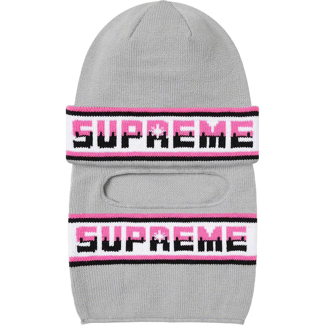 Double Logo Facemask Beanie view 10
